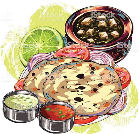 Indian Food Free Vector Art In Food Illustration