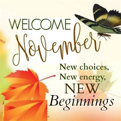 Welcome Sweet November Pictures Welcome November November Quotes