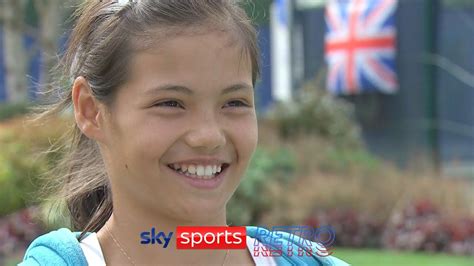 maybe it will happen one day an 11 year old emma raducanu on being a tennis grand slam