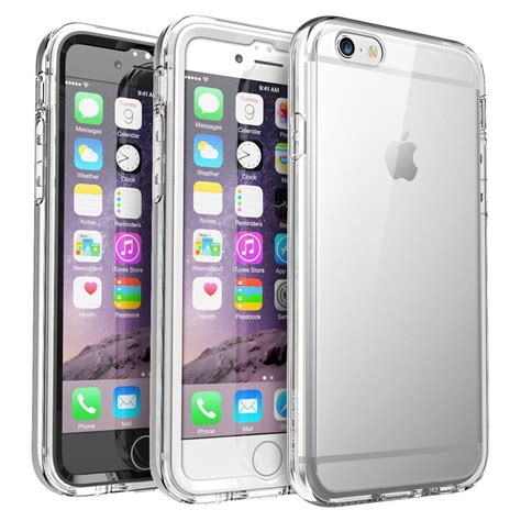 Iphone 6s Plus Case Supcase Ares Full Body Rugged Clear Bumper Case