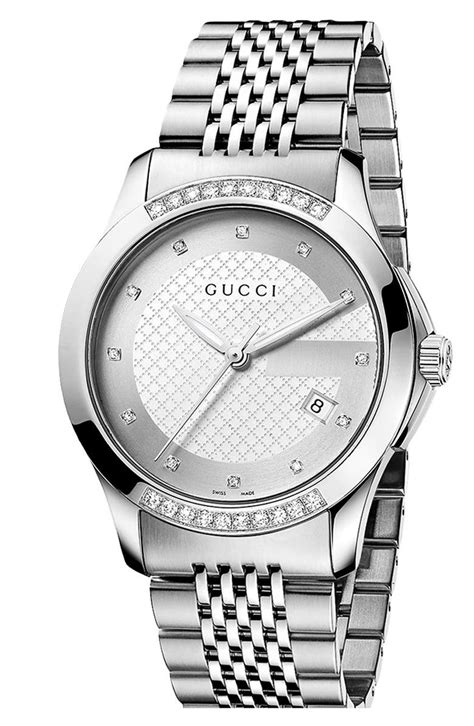 Gucci G Timeless Diamond Bracelet Watch Nordstrom