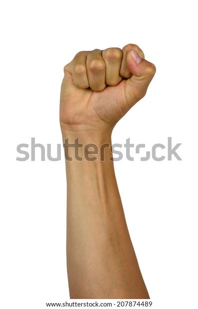 Male Fist Stock Photo Edit Now 207874489