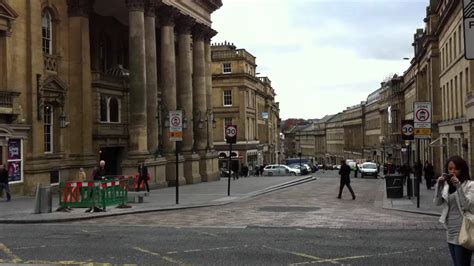 Grey Street And Dean Street Newcastle Upon Tyne Youtube