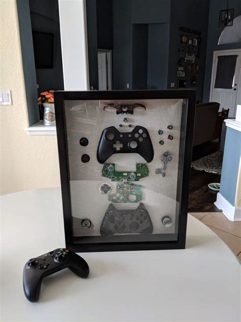Xbox Controller In Shadow Box What To Do With A Broken