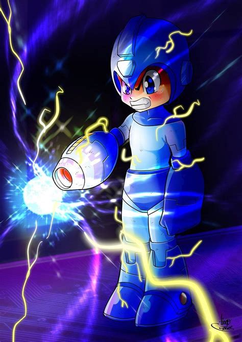 Mega Man By B0ss23 Mega Man Man Character