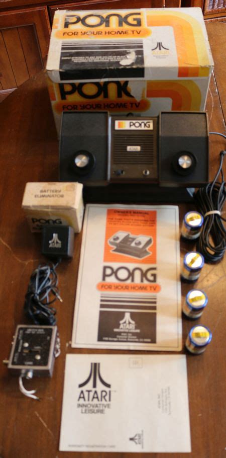 Atari Pong C 100 Theretrowagon