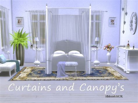 Curtains And Canopys The Sims 4 Catalog Sims 4 Cc Furniture Living