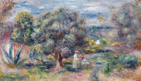 Pierre Auguste Renoir 1841 1919 Aloès La Cueillette à Cagnes