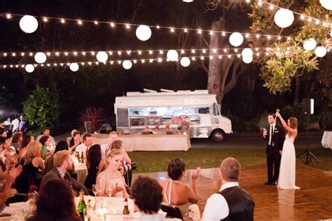 San Diego Botanic Gardens Wedding Food Truck Wedding