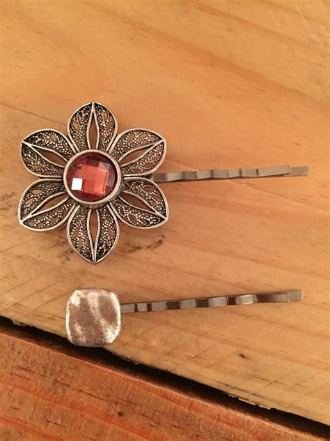 Items Similar To Flower Bobby Pin Hair Accessories Decorative Bobby