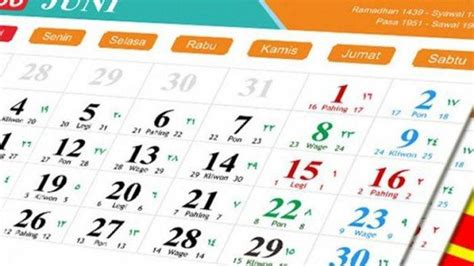 Simak Kalender Jawa Bulan Maret 2022 Lengkap Weton Pasaran Dan Wuku