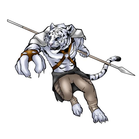 Tiger Anthro By Flamespun On Deviantart