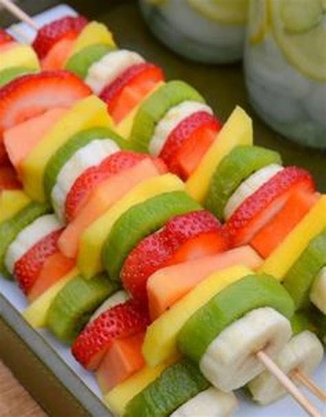 Inexpensive And Unique Summer Themed Bridal Shower Ideas VIs Wed Healthy Summer Snacks