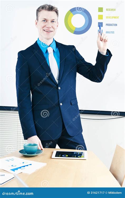 Giving Presentation Stock Image Image Of Caucasian Person 31621717