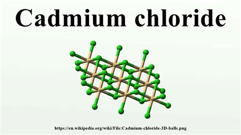 Molar mass of cdcl2 = 183.317 g/mol. Cadmium chloride - YouTube