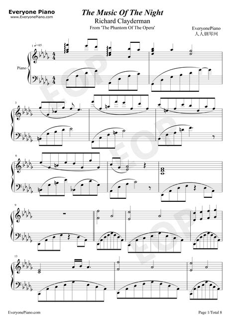 Аккорды и слова песни phantom of the opera. Phantom Of The Opera Song Piano Sheet Music Free - sheet ...
