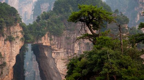 Zhangjiajie National Forest Park Hunan Province China National