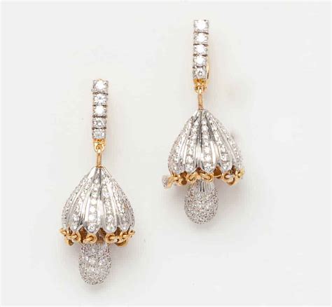 Jumkhi Earrings By Sampat Jewelers Inc