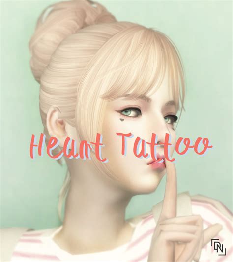 Heart Tattoo 01 By Dongnae Simsday