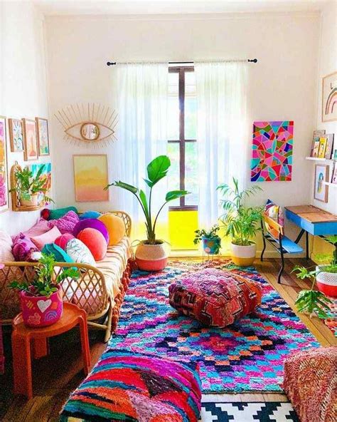 Boho Living Room Ideas Colorful And Vibrant Interior Designs