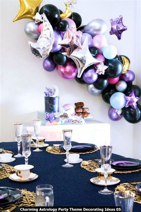 Charming Astrology Party Theme Decorating Ideas Sweetyhomee