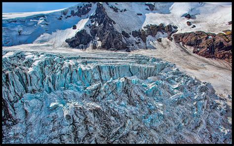 Wallpaper Landscape Rock Sky Winter Glaciers Volcano Eruption