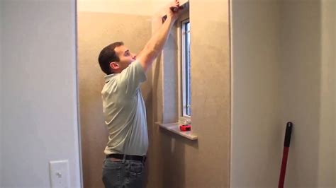 More images for how to cover a window in the shower » Onyx Shower Installation - Window Sill and Casing Trim ...