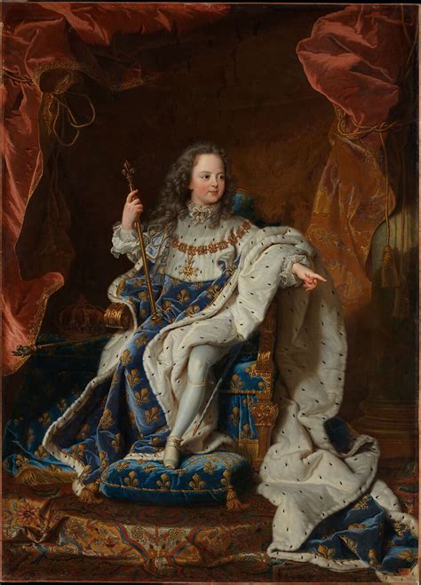 After Hyacinthe Rigaud Louis Xv 17101774 As A Child The