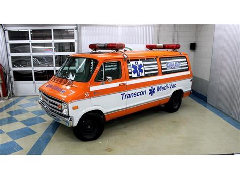 1978 Dodge B200 Sportsman Cannonball Run Clone Ambulance V8 Rare Van