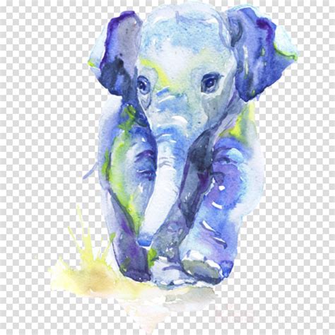 Elephant Clipart Watercolor Elephant Watercolor Trans