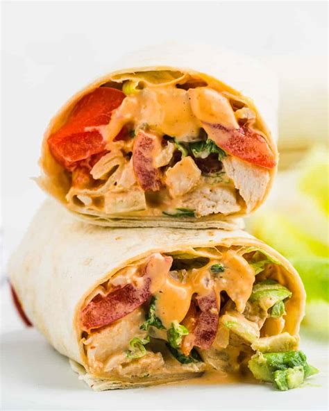 Chipotle Chicken Wrap Cheerful Cook