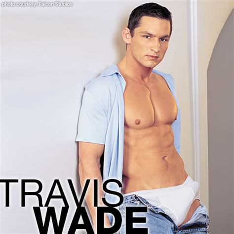 Travis Wade Falcon Studios Hung Handsome American Gay Porn Star