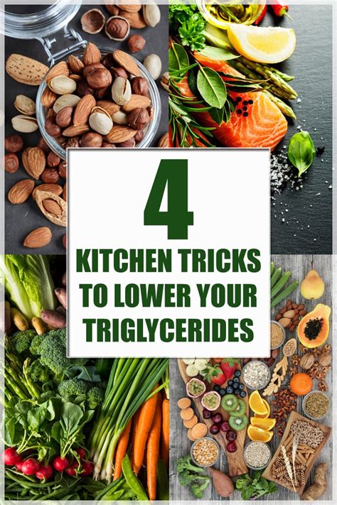 Different foods lower cholesterol in various ways. 4 kitchen tricks to lower your triglycerides (slideshow) in 2020 | Food, Cholesterol lowering ...