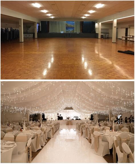 Venue Room Transformation Before And After Event Avenue Wedding