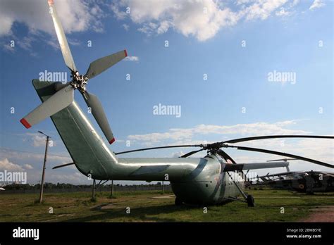 Exterior View Of A Mil Mi 6 Hook Super Heavy Lift Helicopter With