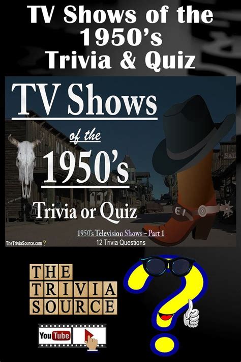 Tv Shows Of The 1950s Trivia And Quiz Part 1 How Well Do You Know