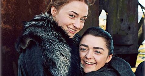 When Game Of Thrones Sansa Sophie Turner Spoke About Kissing Arya