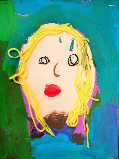 Regular use of onion oil in your crown area will effectively promote hair regrowth in that area and also will prevent any bacterial infections or dandruff. Yarn Hair Self-Portrait - Art P.R.E.P.