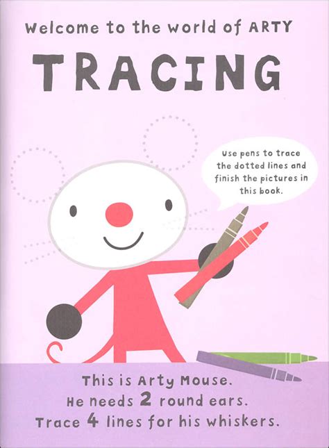 Arty Mouse Tracing Activity Book Top That 9781784456245