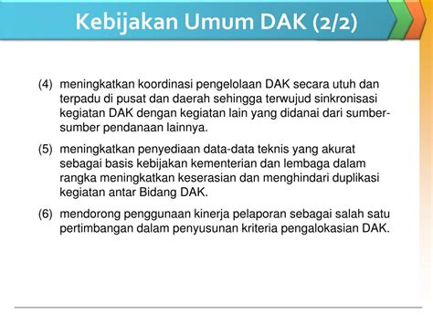 Ppt Kebijakan Pengalokasian Dana Alokasi Khusus Ta Powerpoint