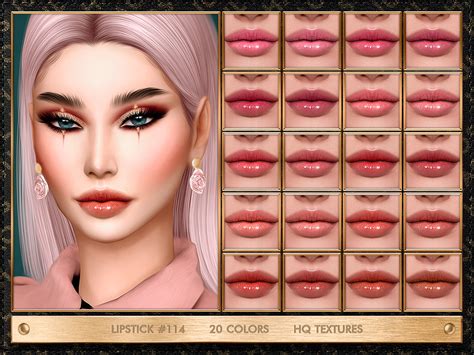 The Sims Resource Lipstick 114