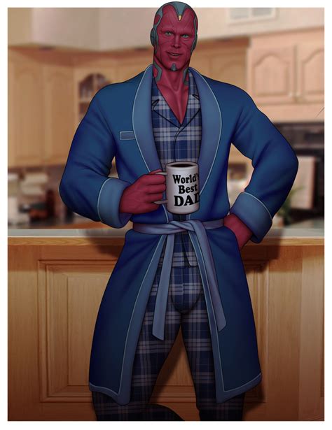 Rule 34 Bulge Daddy Drawnpr0n Gay Male Only Marvel Marvel Cinematic Universe Pajamas Robe