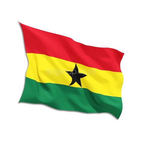 Buy Ghana National Flags Online • Flag Shop • South Africa Size 90 X