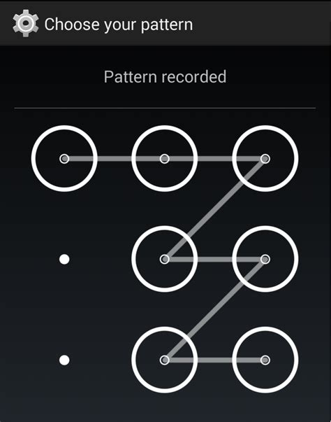 How To Put An Unlock Pattern On Android Hexamob