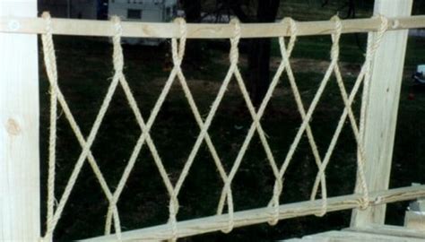 Rope deck railings are suitable for areas where the view of the surrounding landscape would be obstructed by other types of railings. rope-diamond-railing | Deck Railing | Mountain Laurel ...