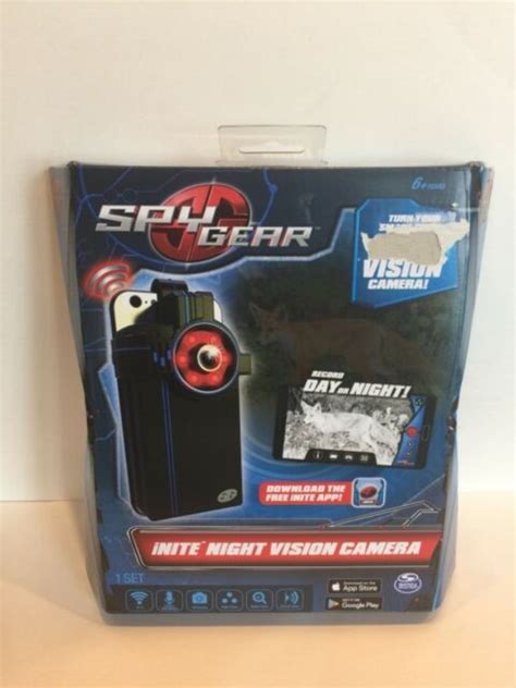 New Spy Gear Inite Clip On Secret Agent Night Vision Camera Detective