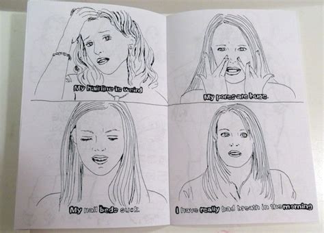 Items Similar To Mean Girls Coloring Book On Etsy