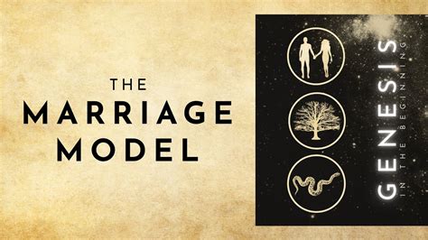 the marriage model [genesis 2 18 25] youtube