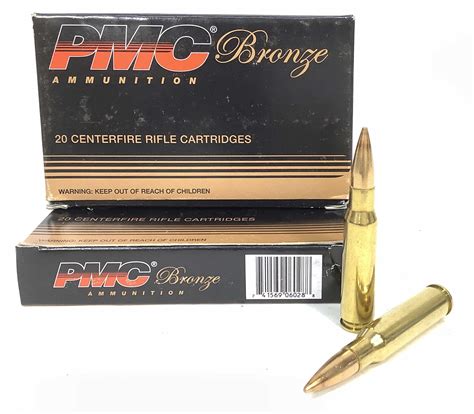 Lot 120 Rds Pmc Bronze 308 Winchester Ammunition