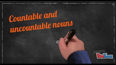 A Game A Lesson On Countable And Uncountable Nouns Youtube
